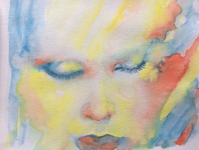 Artwork by Kitty Mitchell. See more of her paintings at the Art Opening @ Down Creek Gallery on Wednesday.